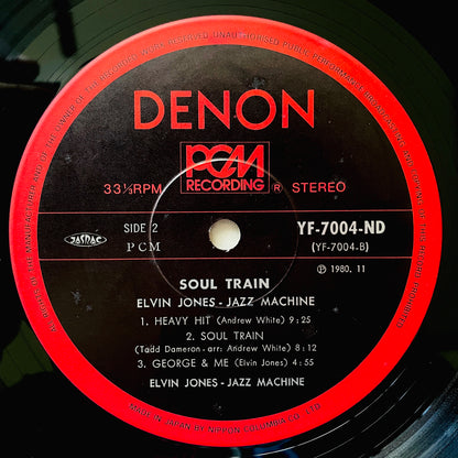 Elvin Jones Jazz Machine – Soul Train (Original Press)