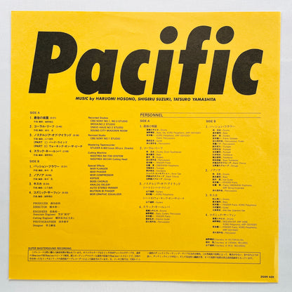 Haruomi Hosono, Shigeru Suzuki, Tatsuro Yamashita – Pacific (Original)