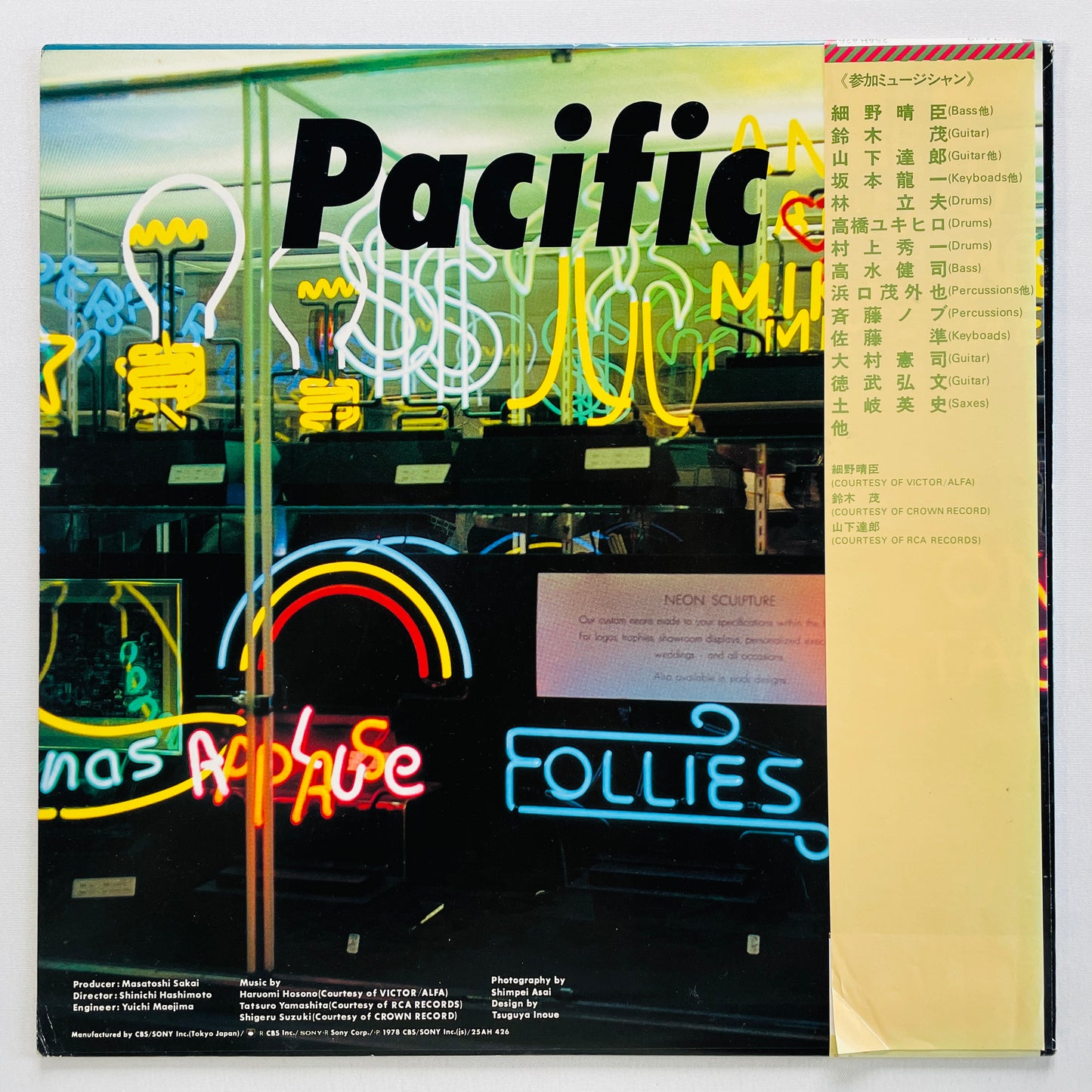 Haruomi Hosono, Shigeru Suzuki, Tatsuro Yamashita – Pacific (Original)