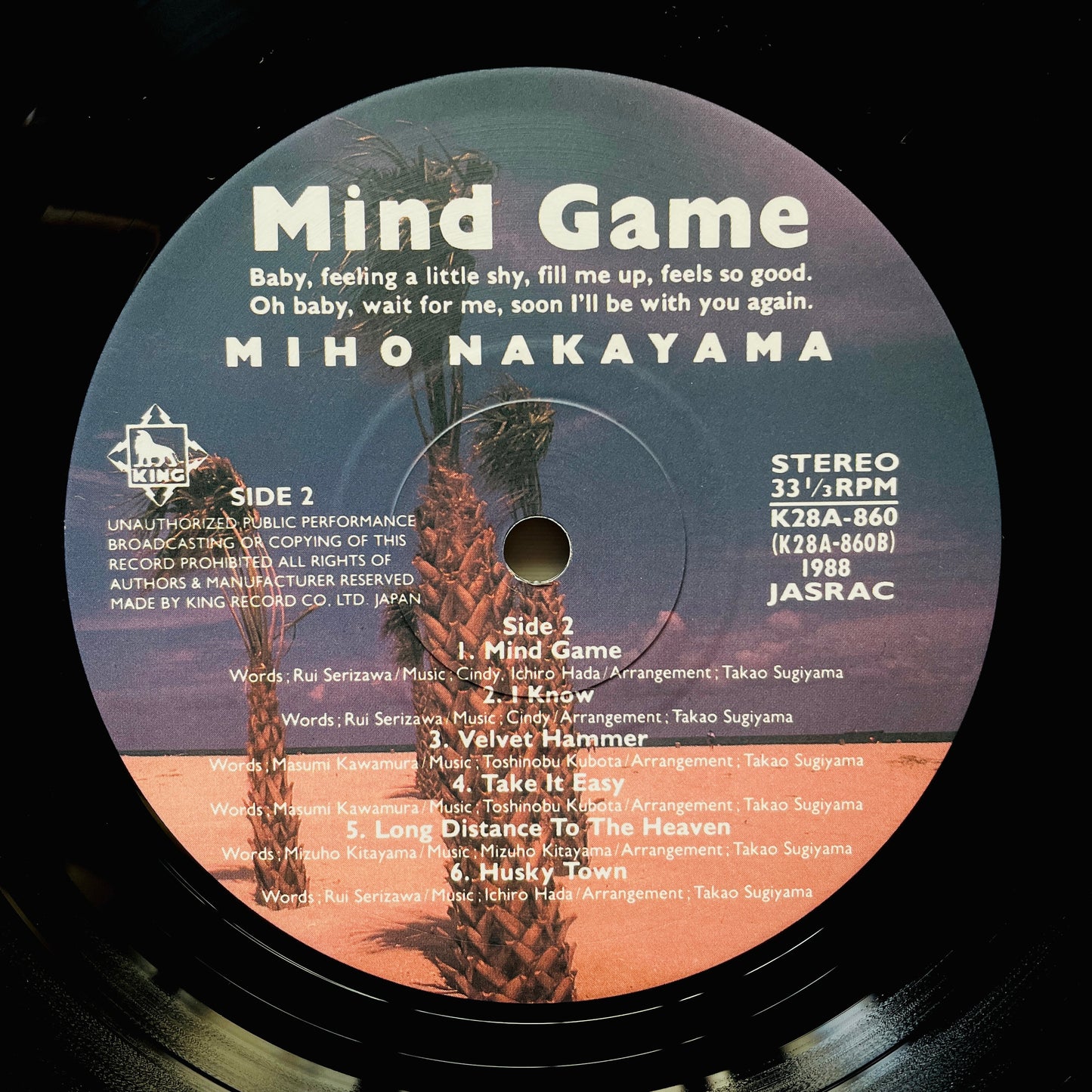 Miho Nakayama - Mind Game (Original)