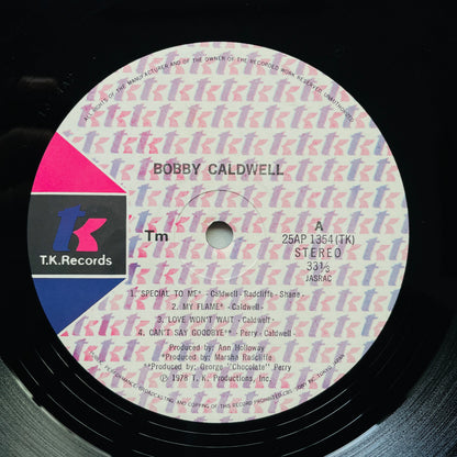 Bobby Caldwell - Self Titled (Japanese Pressing)