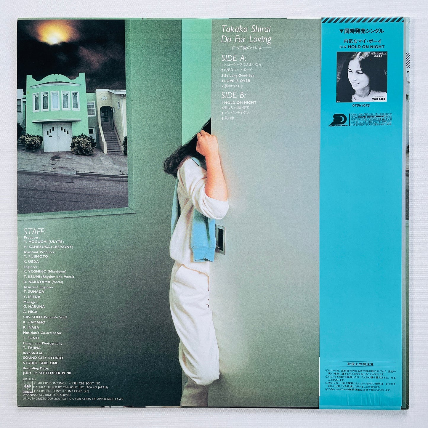 Takako Shirai - Do For Loving (Original)