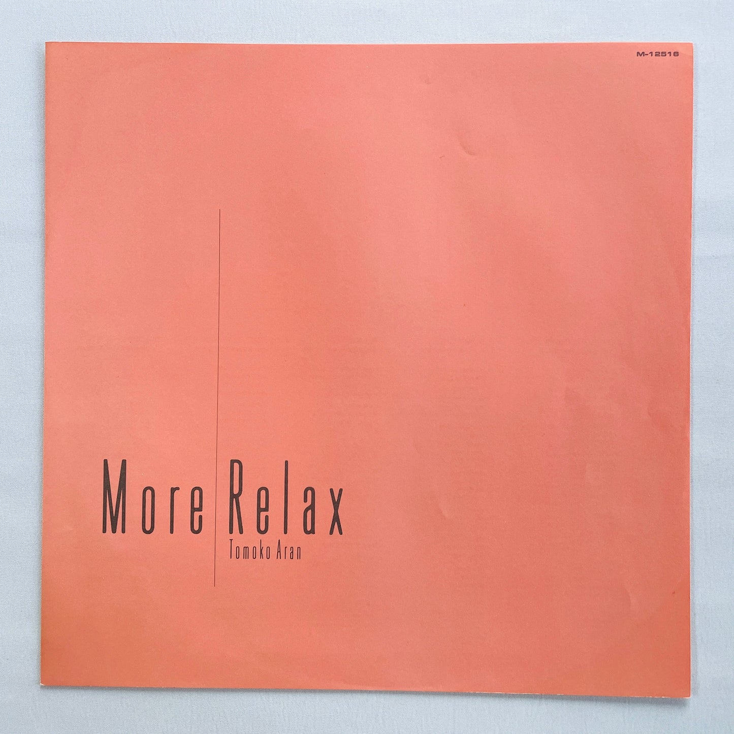 Tomoko Aran - More Relax (Original, w/Hype Sticker)