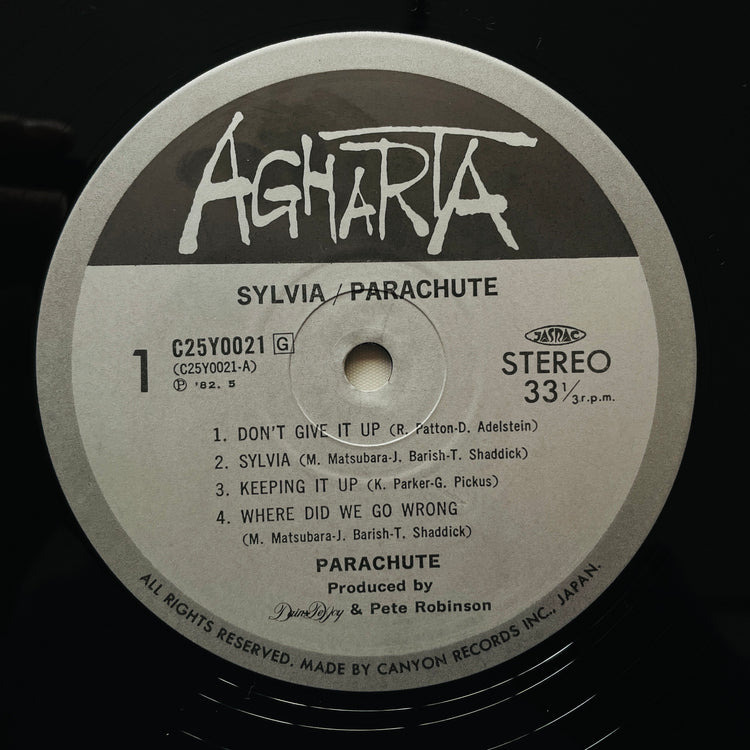 Parachute – Sylvia (Original) - Portal Records