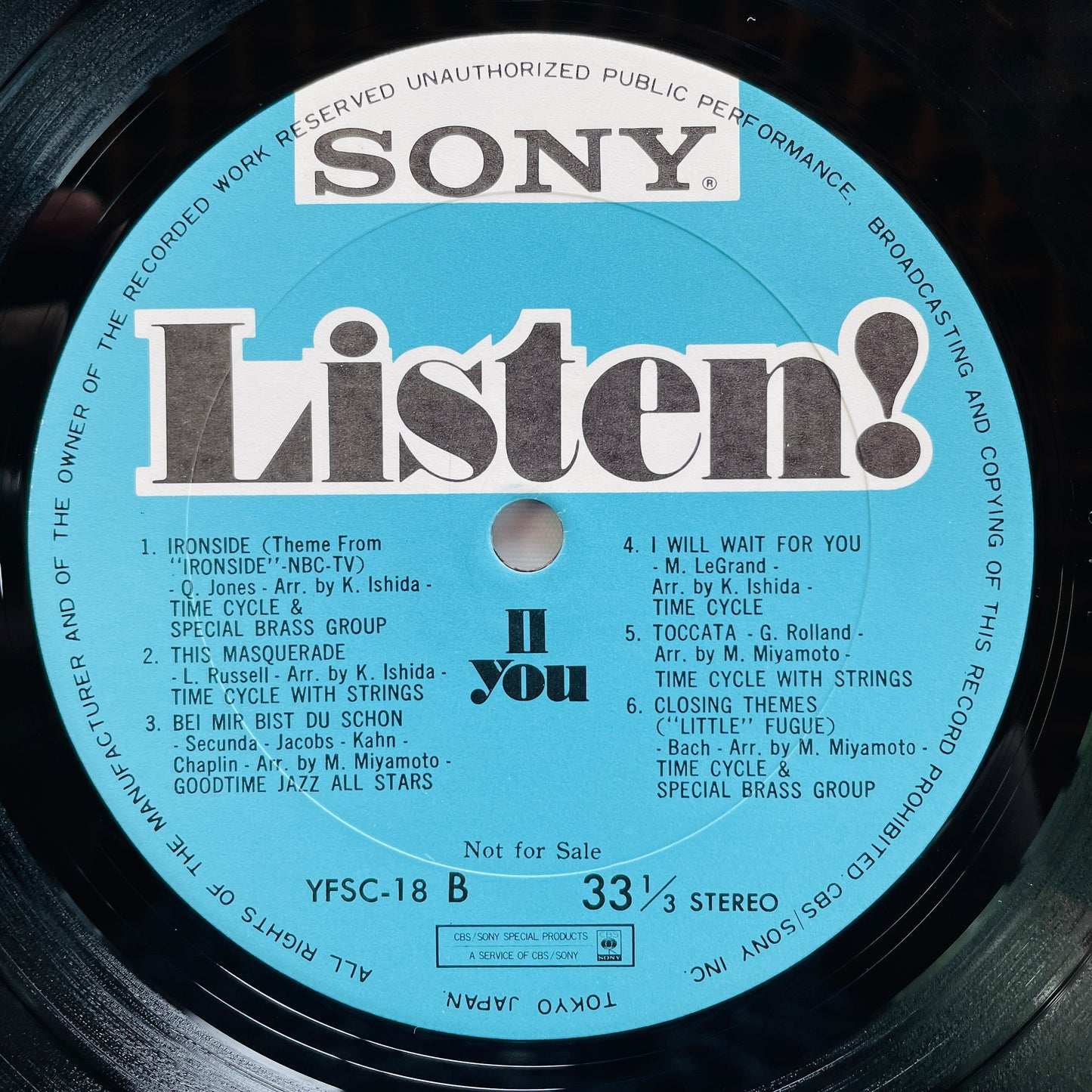 V.A. - Listen! II You (Promo Only) - Portal Records