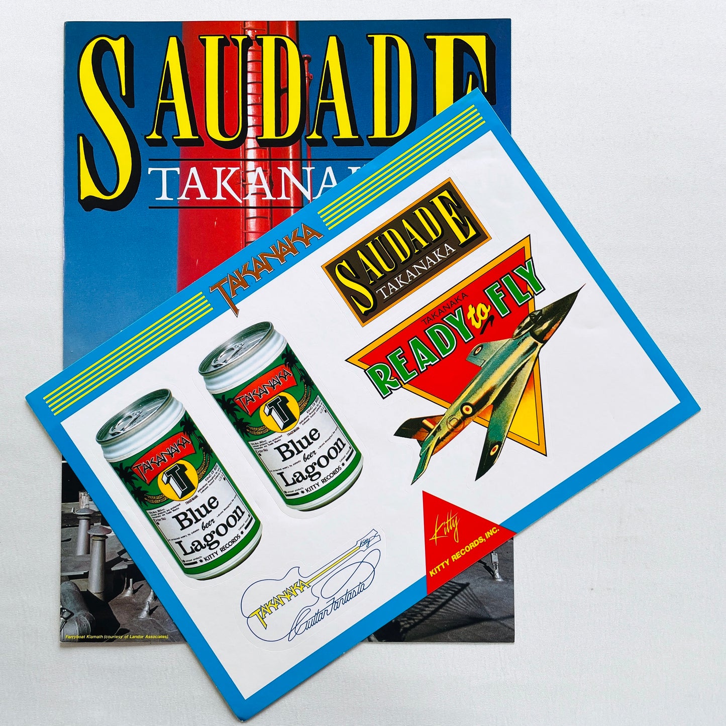 Masayoshi Takanaka - Saudade (Original, w/Sticker) - Portal Records