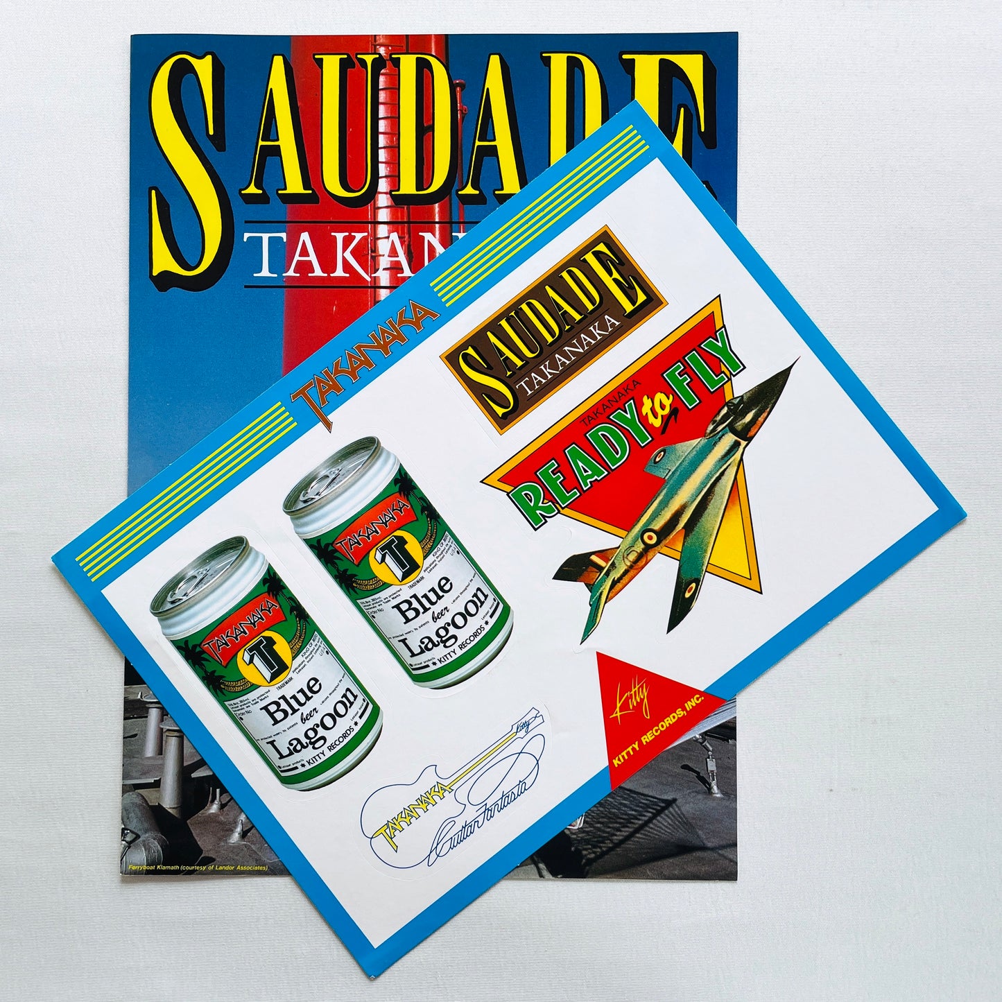 Masayoshi Takanaka - Saudade (Original, w/Sticker) - Portal Records