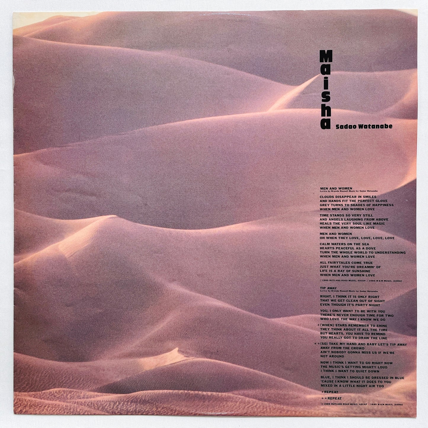 Sadao Watanabe - Maisha (Original) - Portal Records