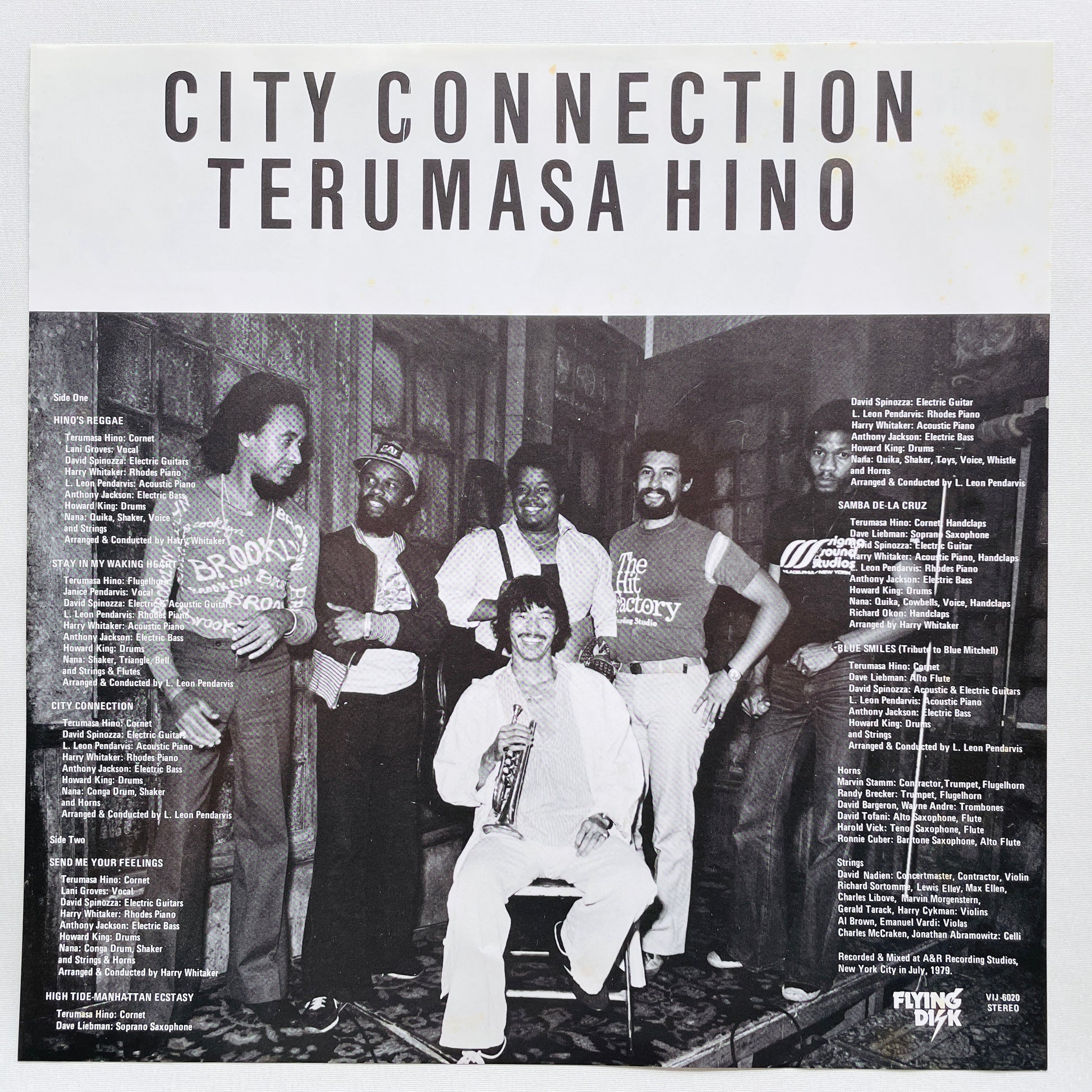 Terumasa Hino - City Connection (Original) - Portal Records