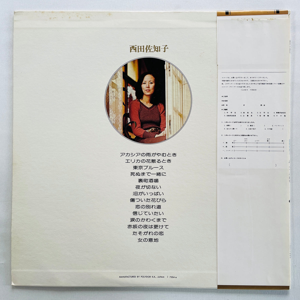 Sachiko Nishida - Perfect (Original, Compilation)