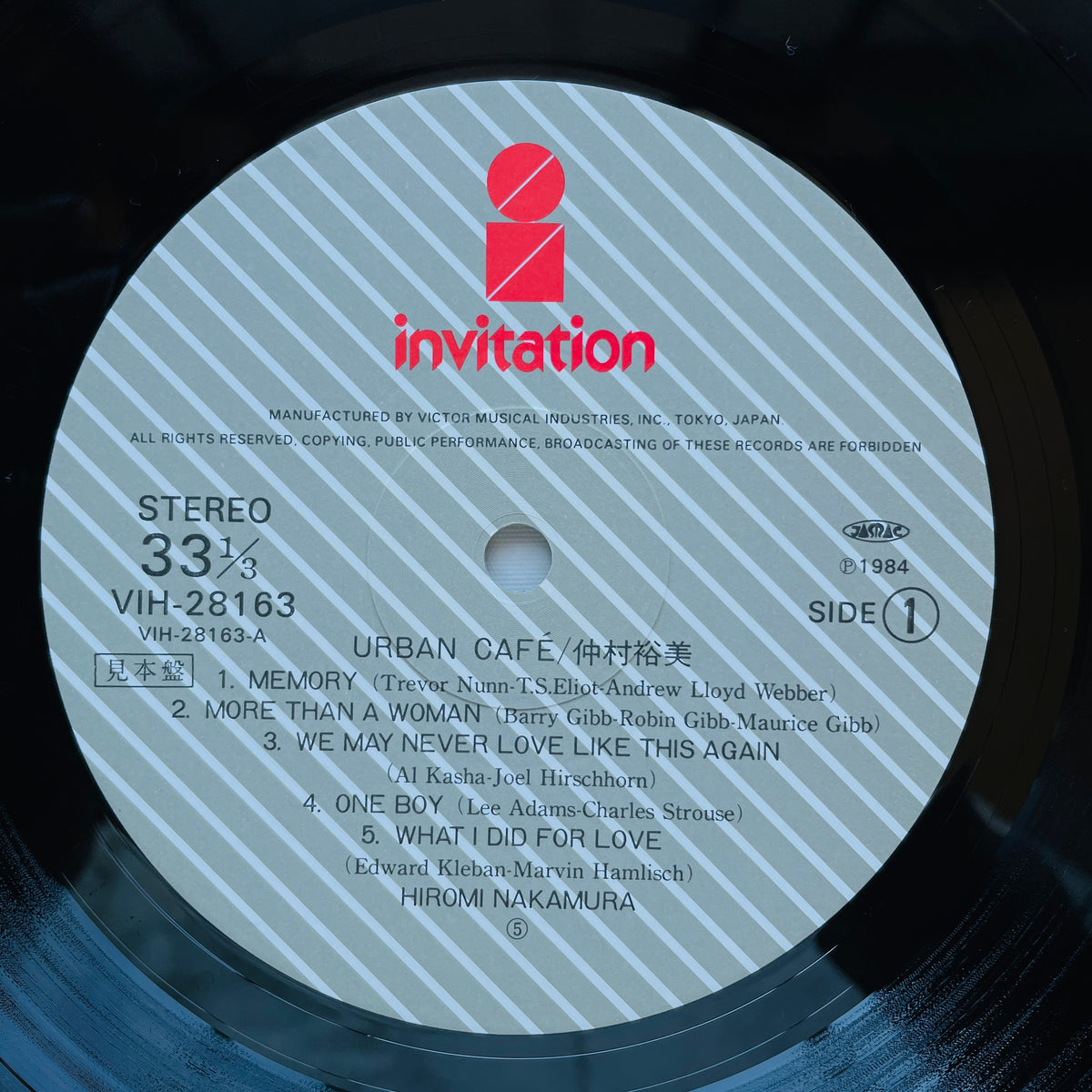 Hiromi Nakamura – Urban Cafe (Original, Promo)