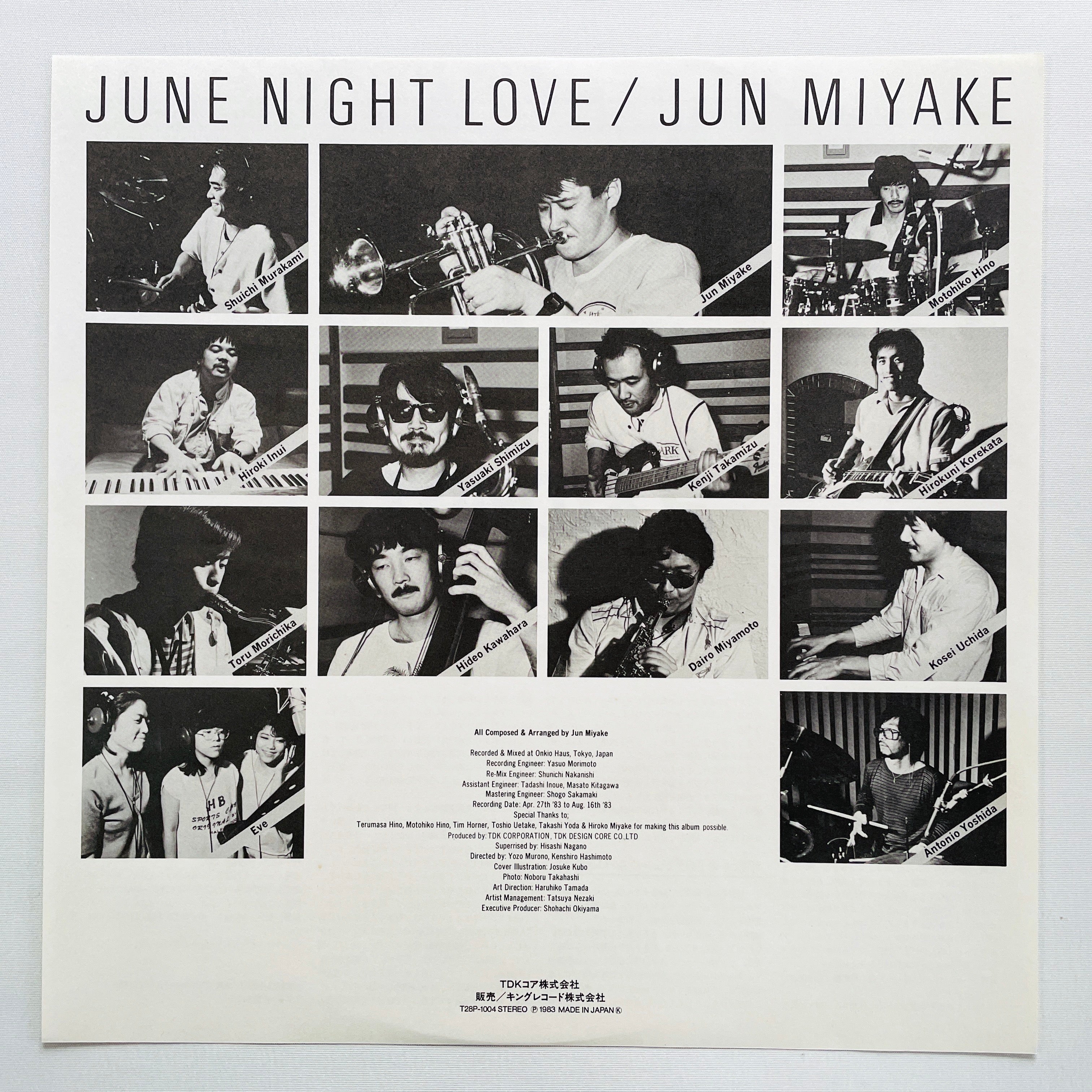 Jun Miyake – June Night Love (Original) – Portal Records