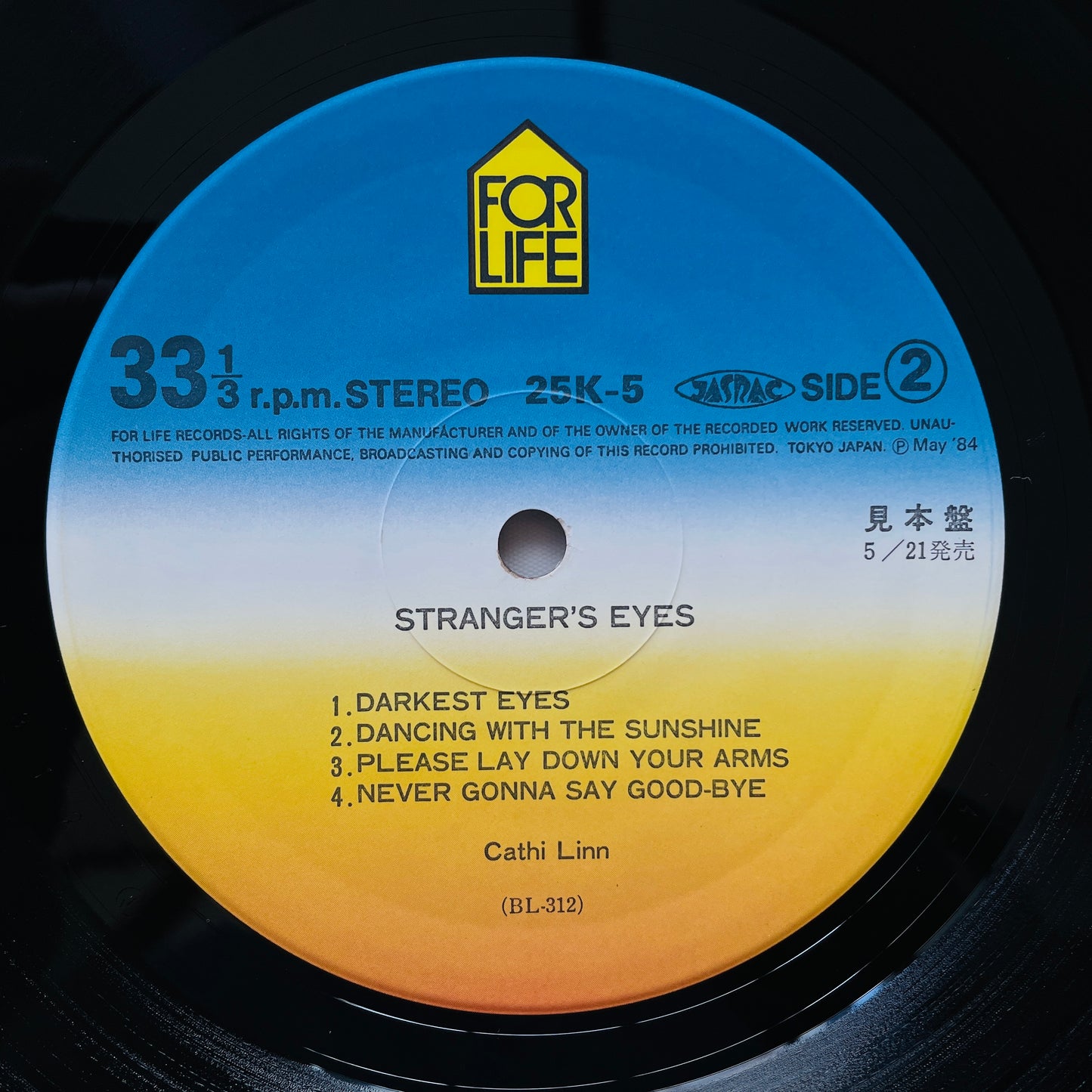 Cathi Linn – Stranger's Eyes (Original, Promo)