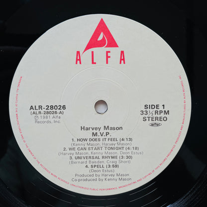 Harvey Mason – M.V.P. (Japanese Pressing)