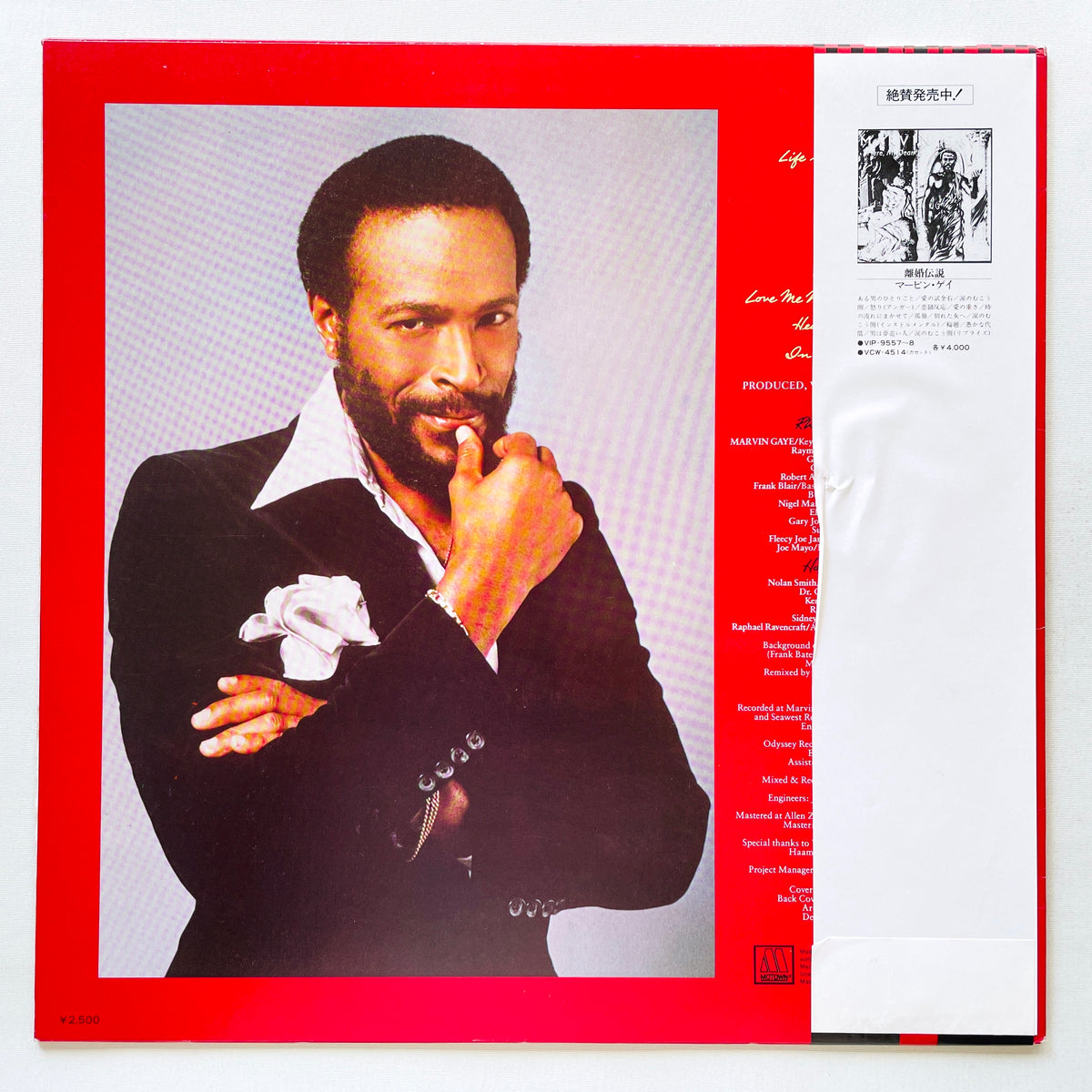 Marvin Gaye – In Our Lifetime (Japanese Pressing)