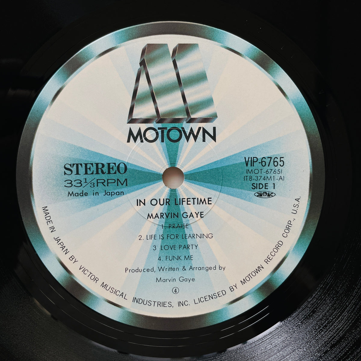 Marvin Gaye – In Our Lifetime (Japanese Pressing)