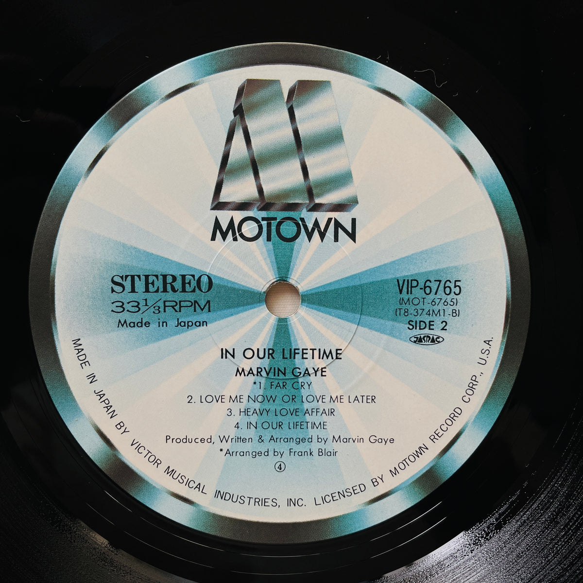 Marvin Gaye – In Our Lifetime (Japanese Pressing)