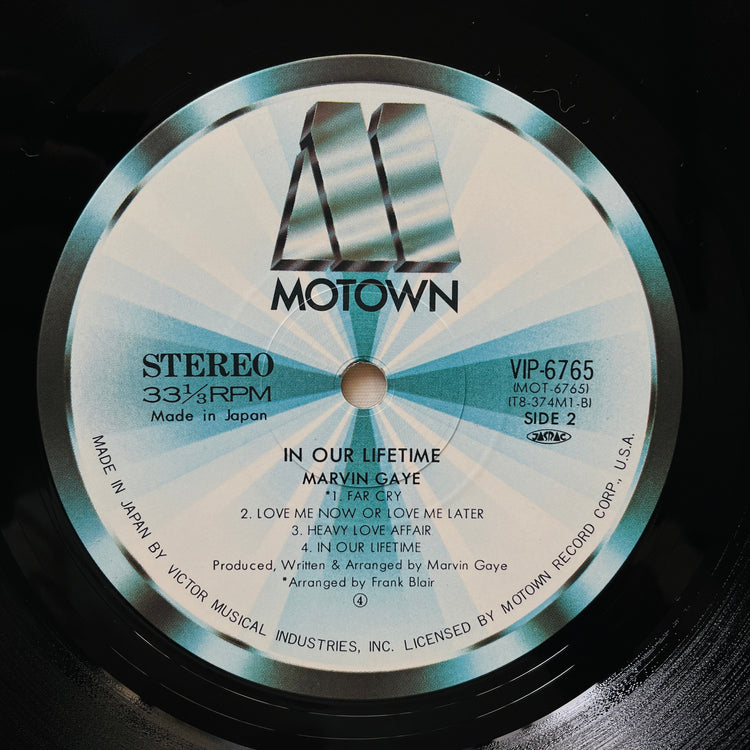 Marvin Gaye – In Our Lifetime (Japanese Pressing)
