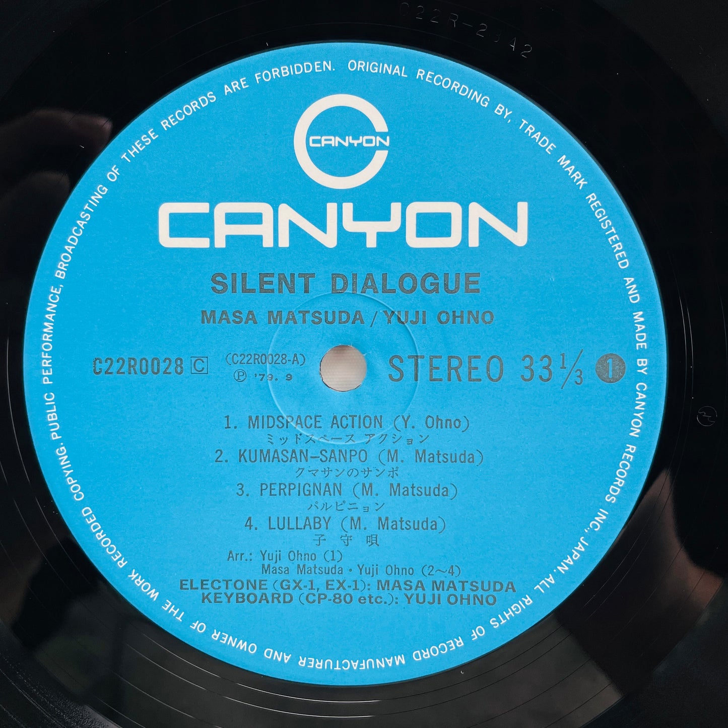 Masa Matsuda / Yuji Ohno – Silent Dialogue (Original)