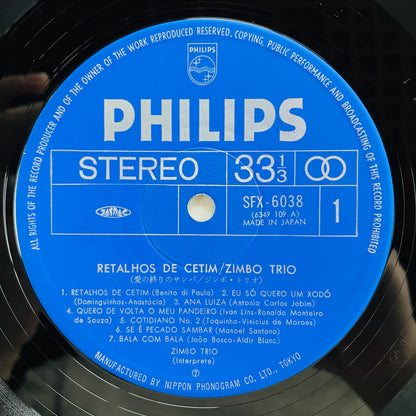 Zimbo Trio – Retalhos De Cetim (Japanese Pressing)