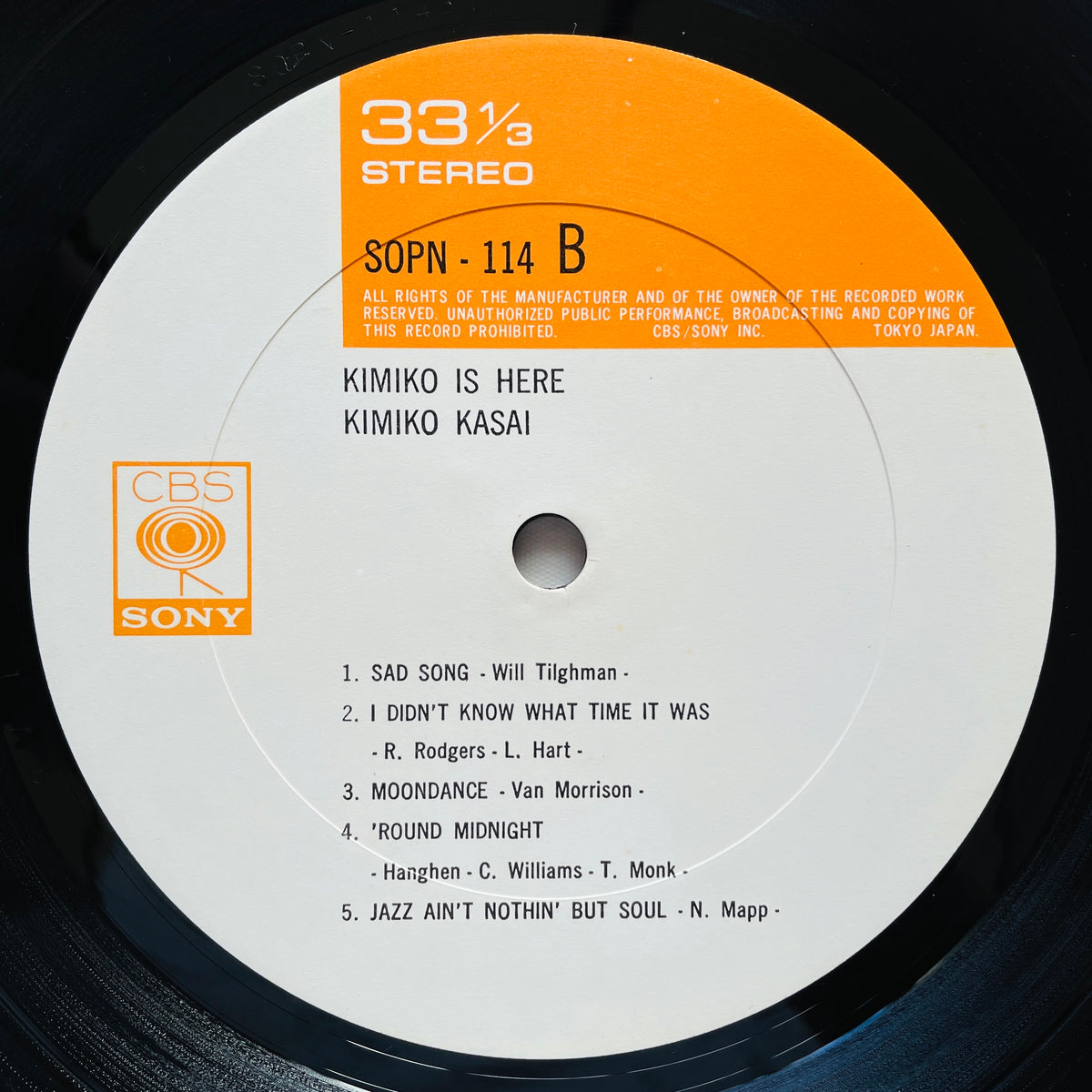 Kimiko Kasai  – Kimiko Is Here (Original) - Portal Records