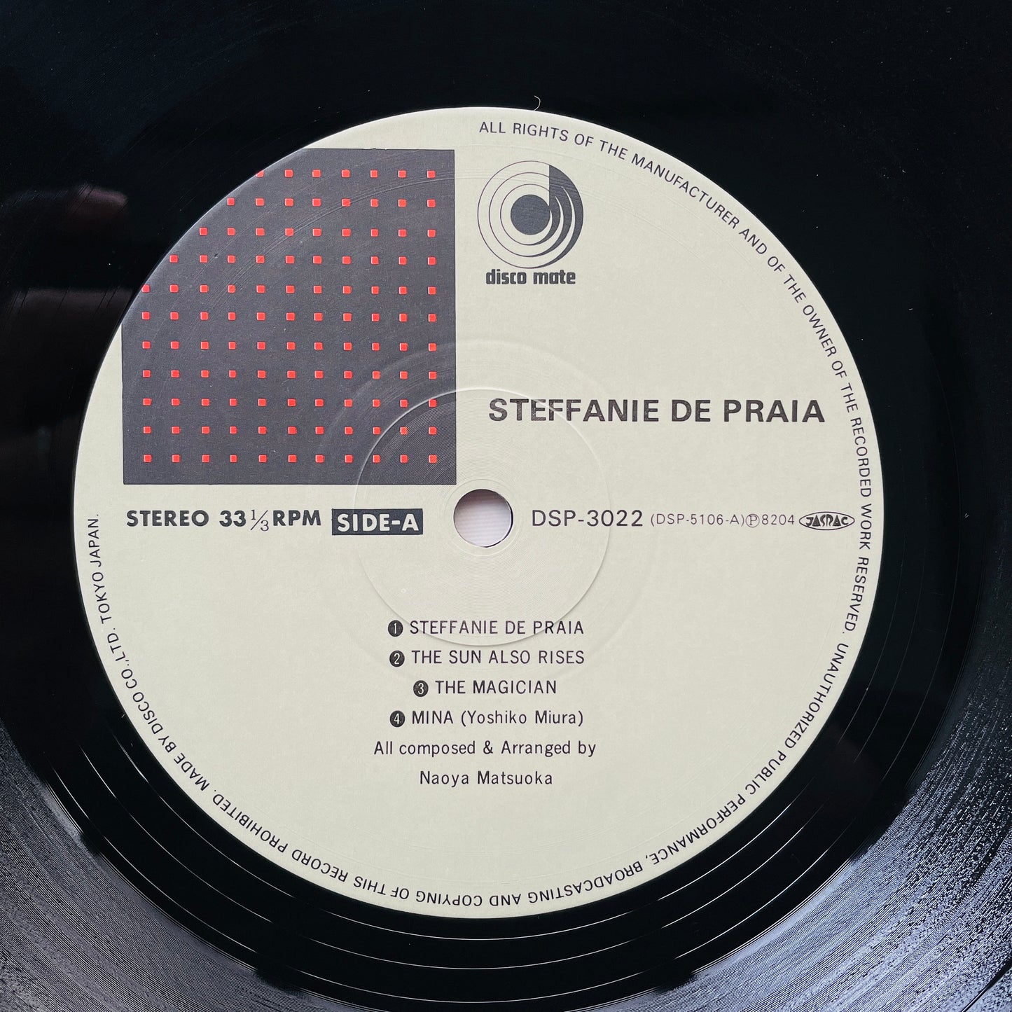 Naoya Matsuoka – Steffanie De Praia (2nd Pressing)