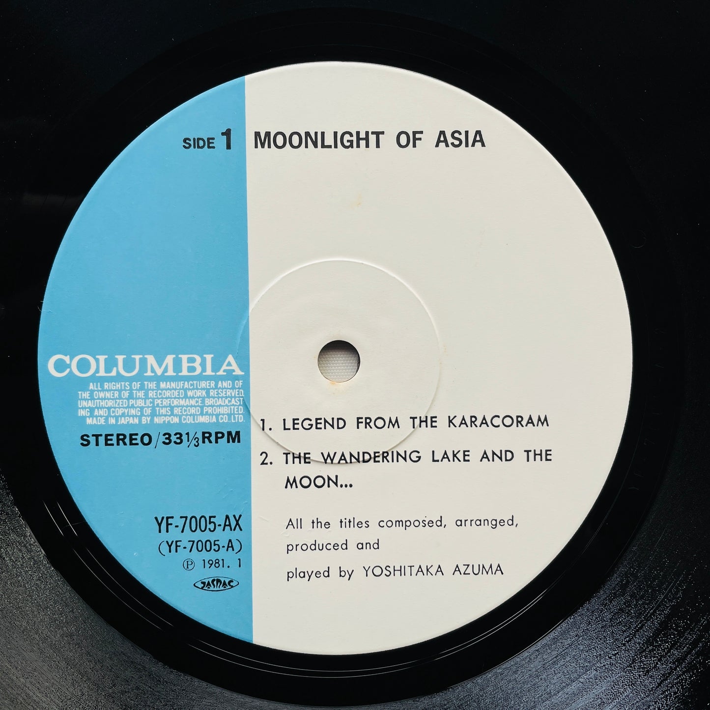 Yoshitaka Azuma – Moonlight Of Asia (Original)