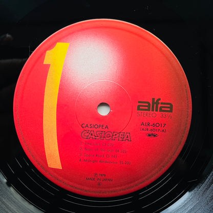 Casiopea - Self Titled (1st Cover, Red Bowl Labels)