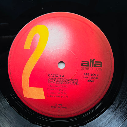 Casiopea - Self Titled (1st Cover, Red Bowl Labels)