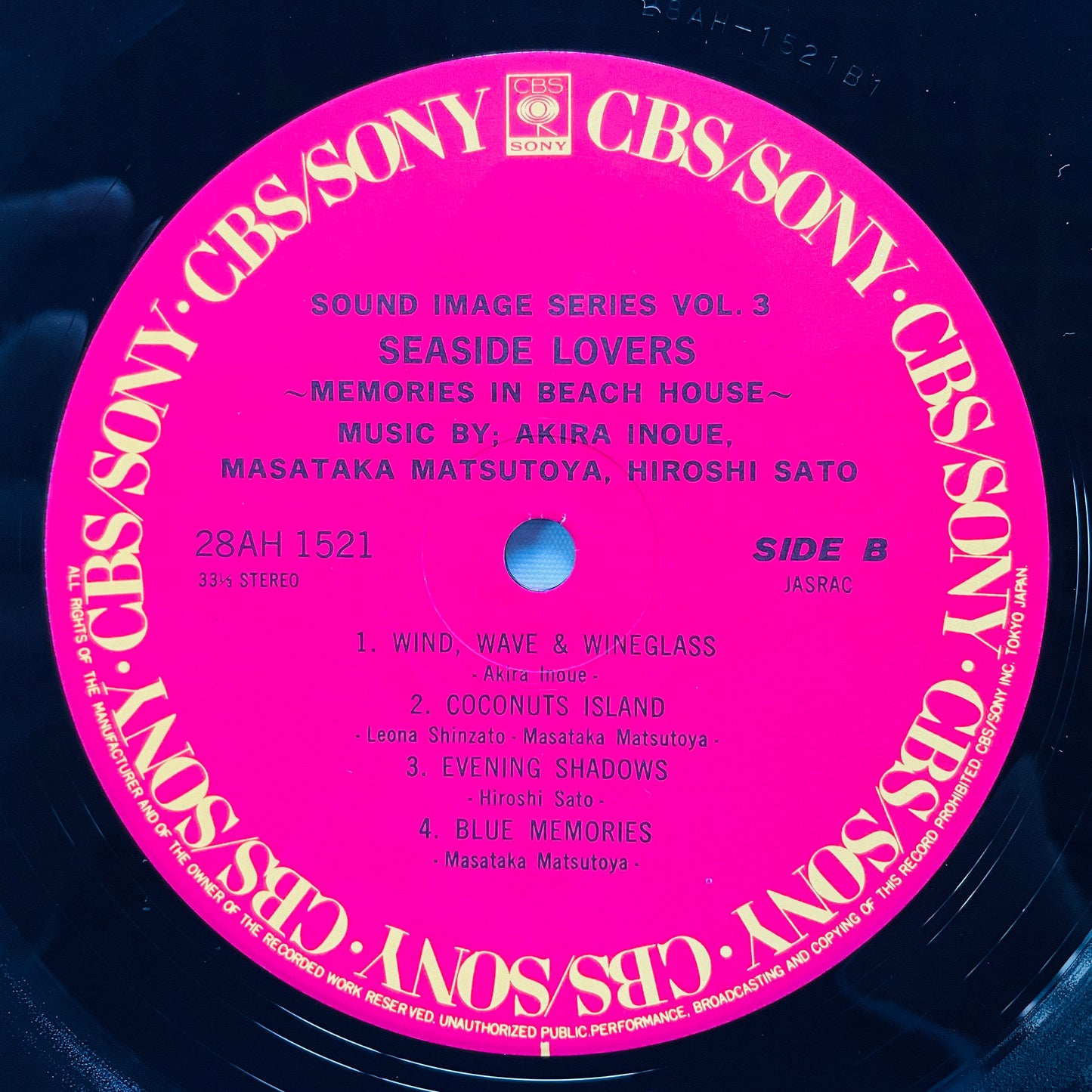 Hiroshi Satoh, Akira Inoue, Masataka Matsutoya - Seaside Lovers (Original, w/Poster)