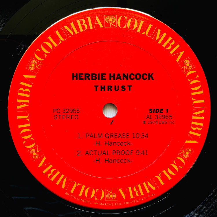 Herbie Hancock – Thrust (Original) - Portal Records