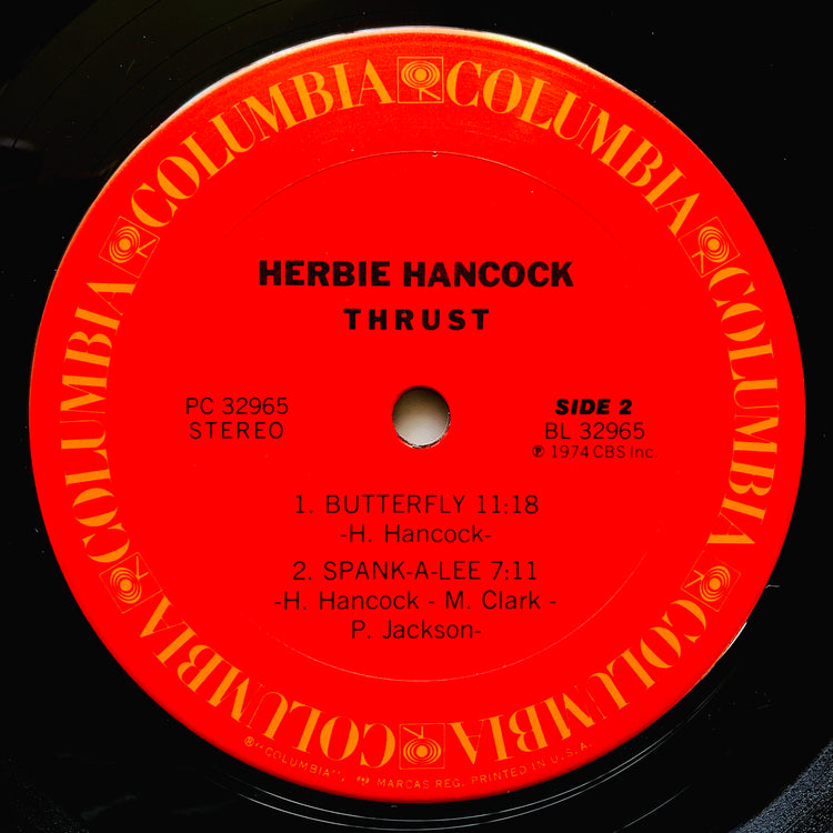 Herbie Hancock – Thrust (Original) - Portal Records
