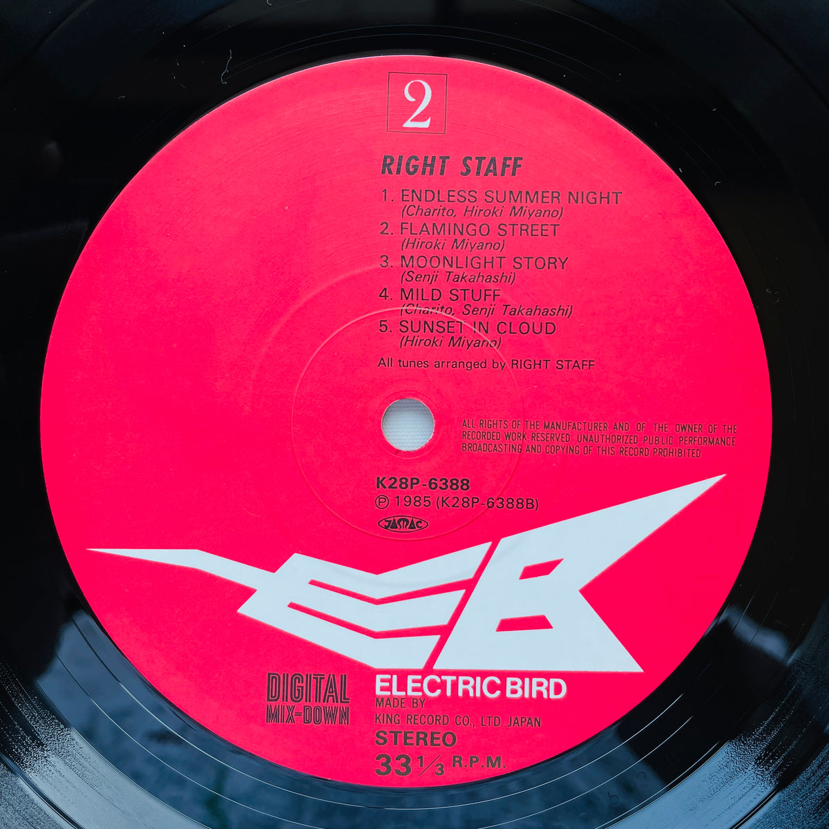 Right Staff – Self Titled (Original)