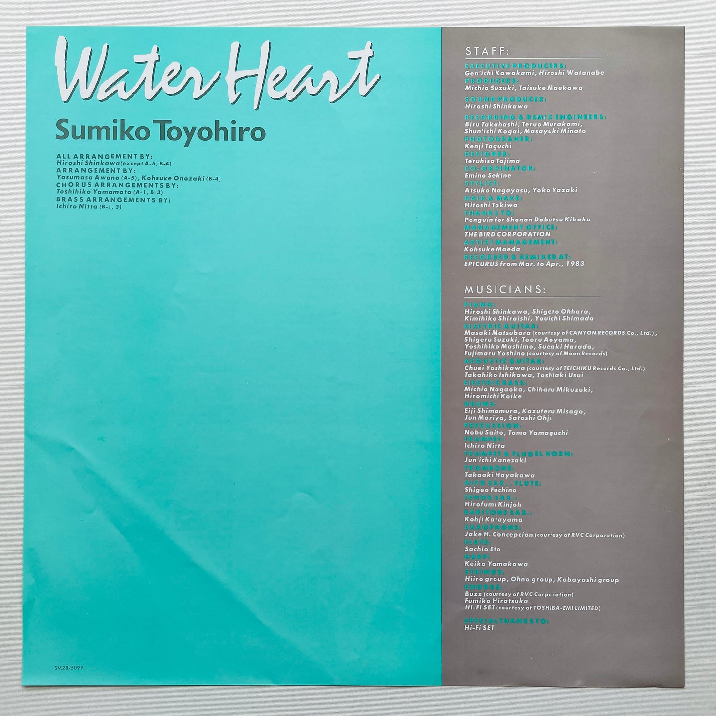 Sumiko Toyohiro – Water Heart (Original)