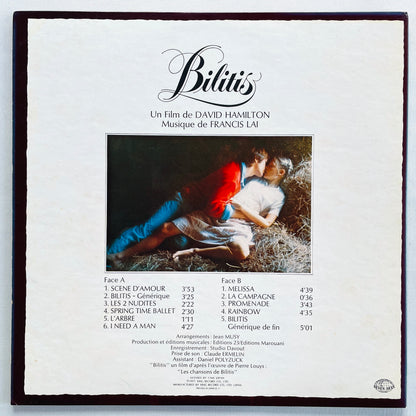 Francis Lai – Bilitis Original Soundtrack (Japanese Pressing)