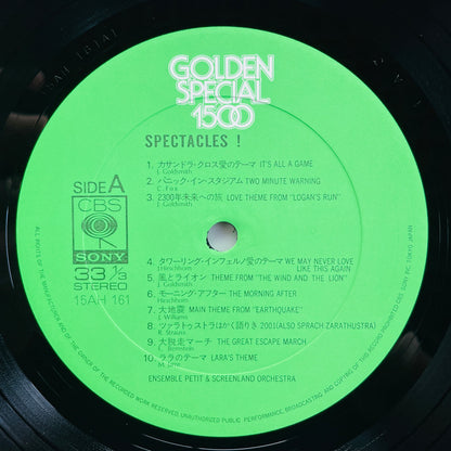 Ensemble Petit & Screenland Orchestra – Spectacles! (Library, w/Poster)