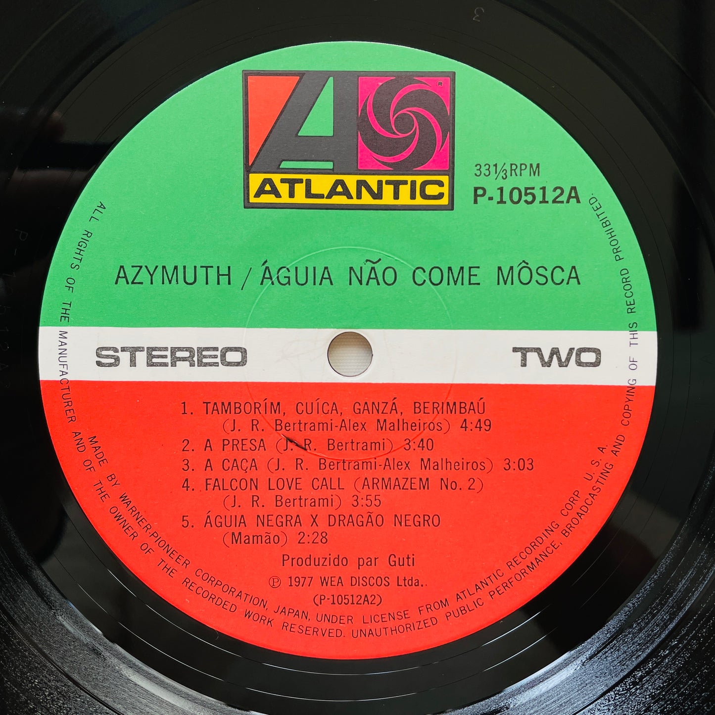 Azymuth – Águia Não Come Mosca (Japanese Pressing)