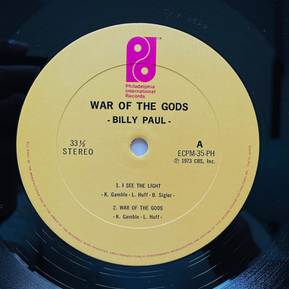 Billy Paul – War Of The Gods (Japanese Pressing)