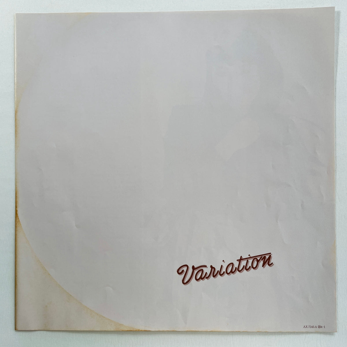 Yuko Tajima - Variation (Original) - Portal Records