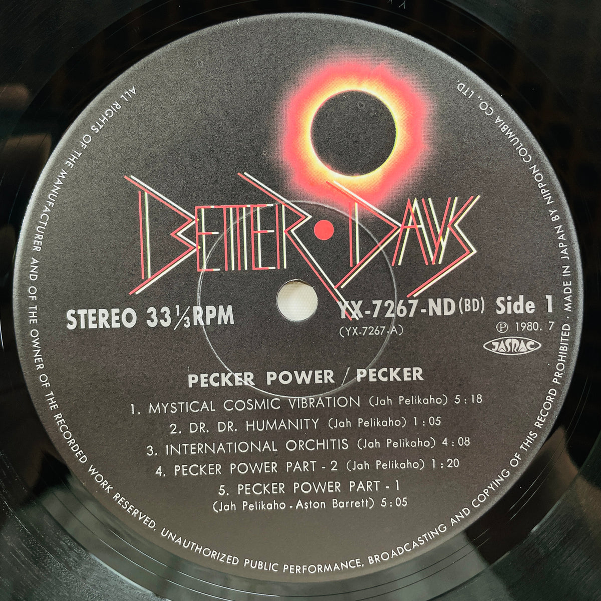 Pecker – Pecker Power (Original) - Portal Records