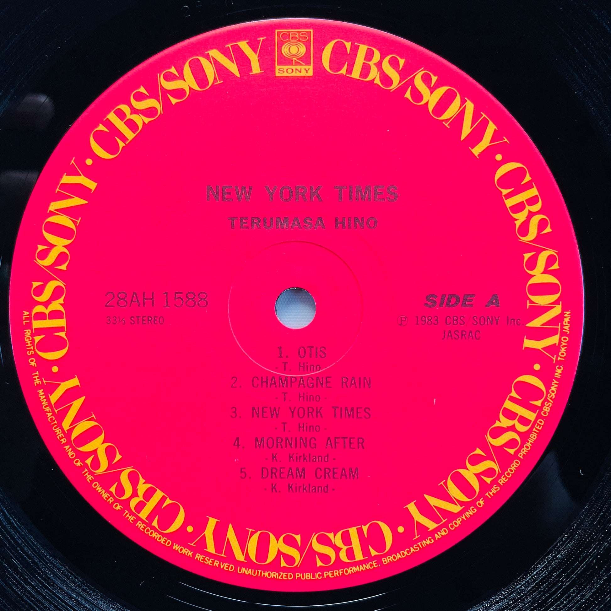 Terumasa Hino - New York Times (Original) - Portal Records