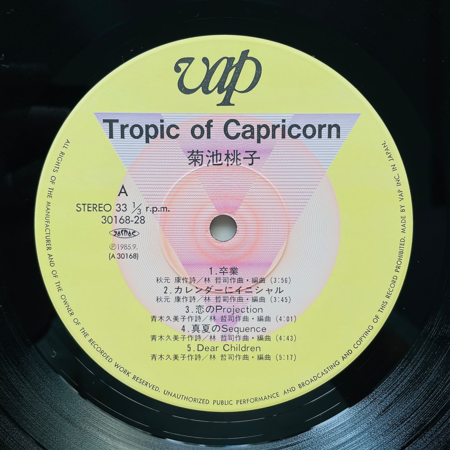 Momoko Kikuchi - Tropic Of Capricorn (Original)