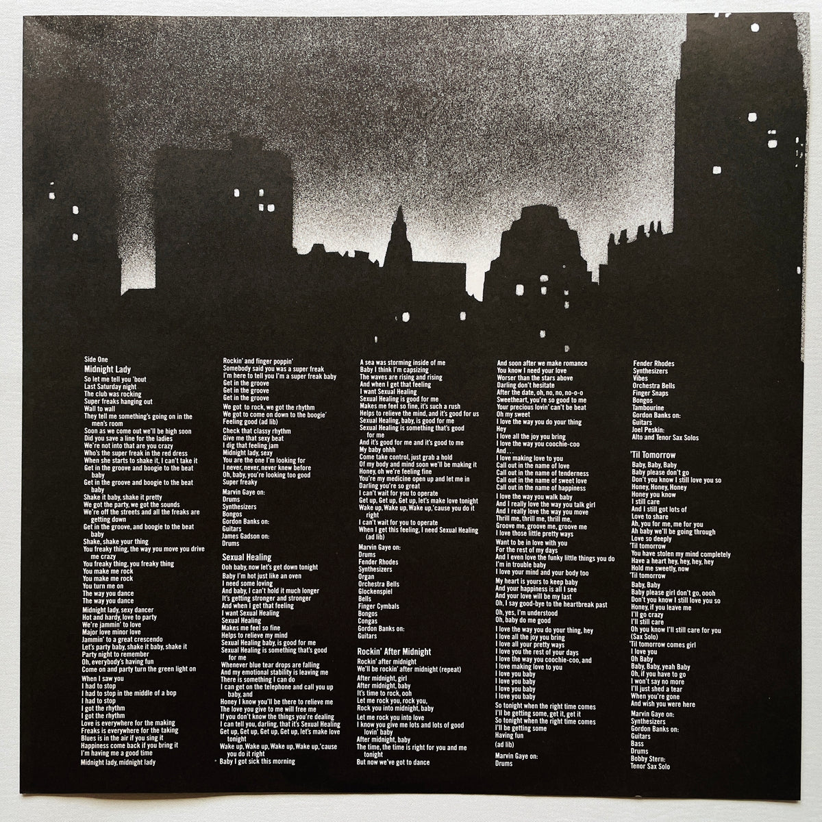 Marvin Gaye – Midnight Love (Japanese Press) - Portal Records