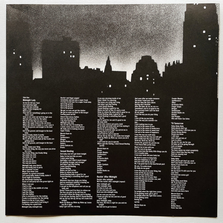 Marvin Gaye – Midnight Love (Japanese Press) - Portal Records