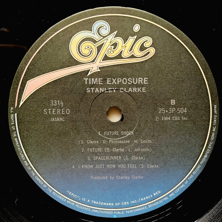 Stanley Clarke – Time Exposure (Japanese Press) - Portal Records
