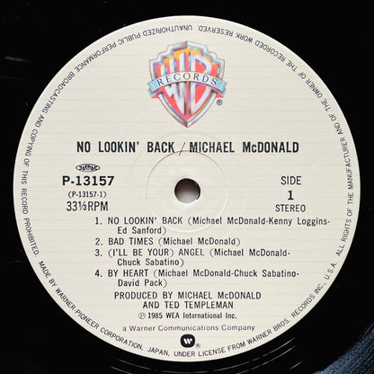 Michael McDonald – No Lookin' Back (Japanese Press)