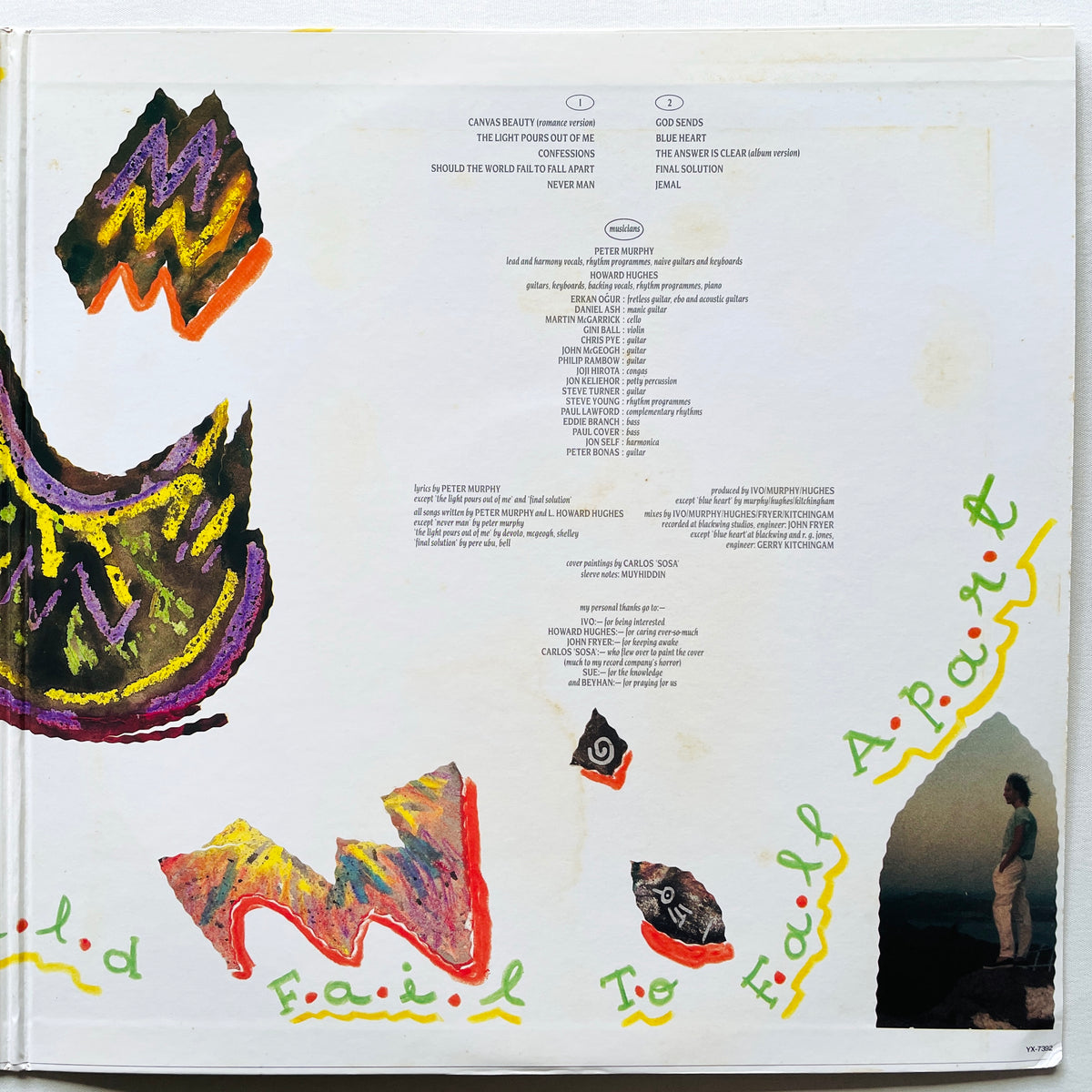 Peter Murphy – Should The World Fail To Fall Apart (Japanese Press) - Portal Records