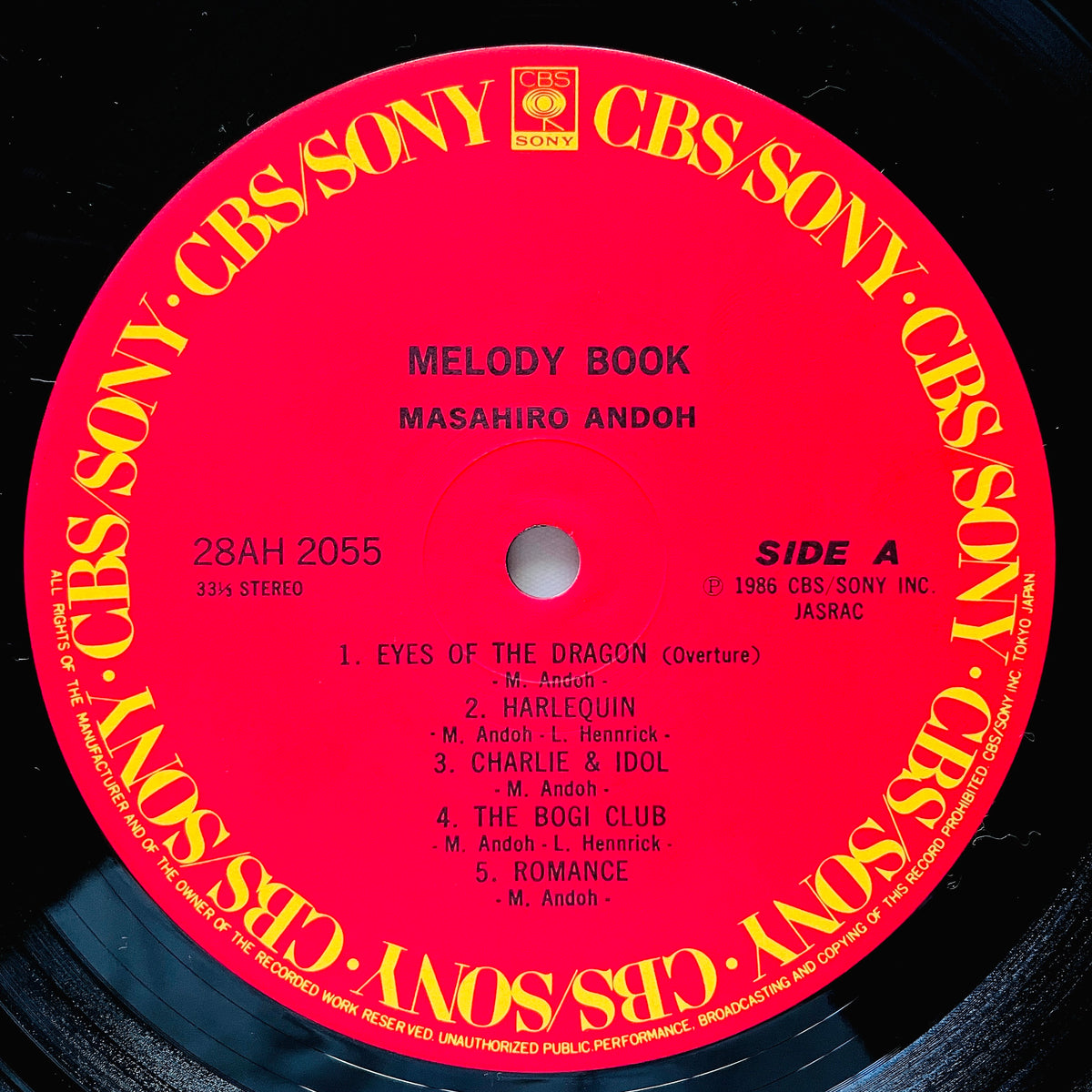 Masahiro Andoh – Melody Book - Portal Records