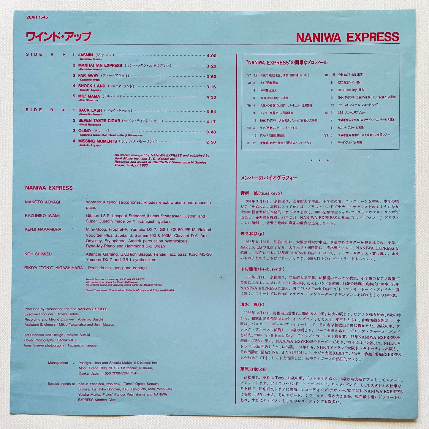 Naniwa Express – Wind Up (Orignial)