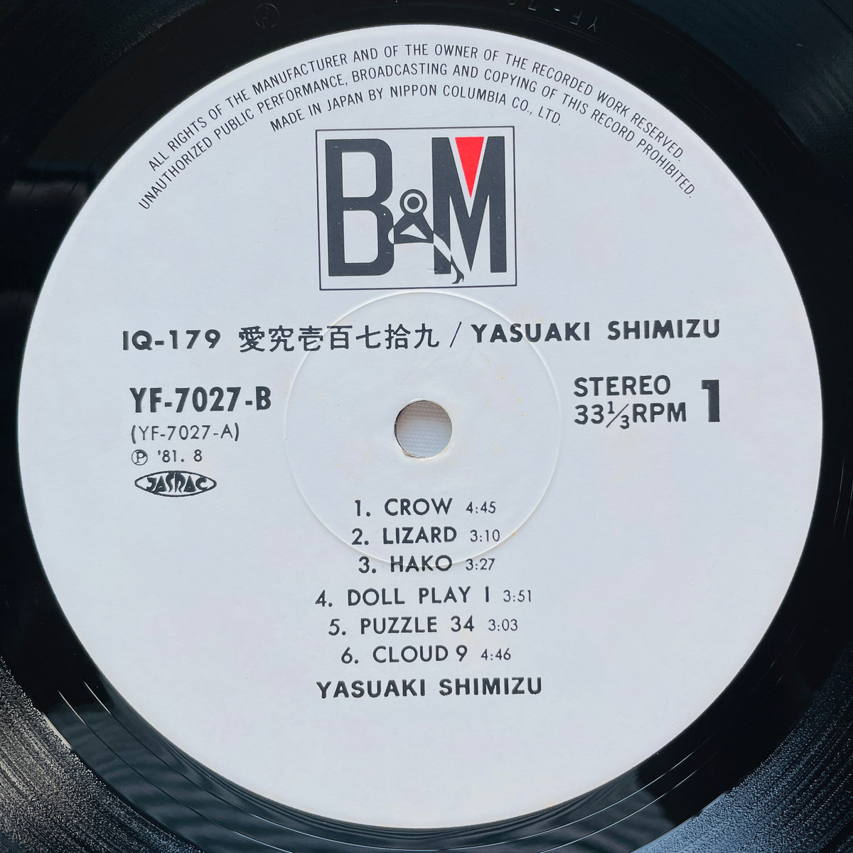 Yasuaki Shimizu – IQ 179 (Original)